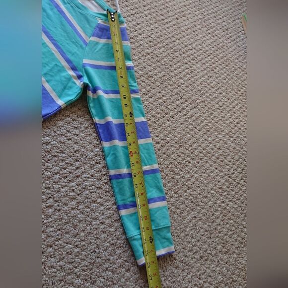 WILDFOX Blue Stripe Sweatshirt size S - Picture 10 of 12